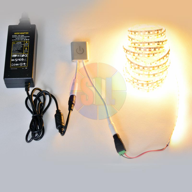 DC12/24V Max 3A, Mini iTouch Smart Touch LED Dimmer, Aluminum Shell Double-sided adhesive Fixed, For Single Color LED Lighting DC12/24V Max 3A, Mini iTouch Smart Touch LED Dimmer, Aluminum Shell Double-sided adhesive Fixed, For Single Color LED Lighting